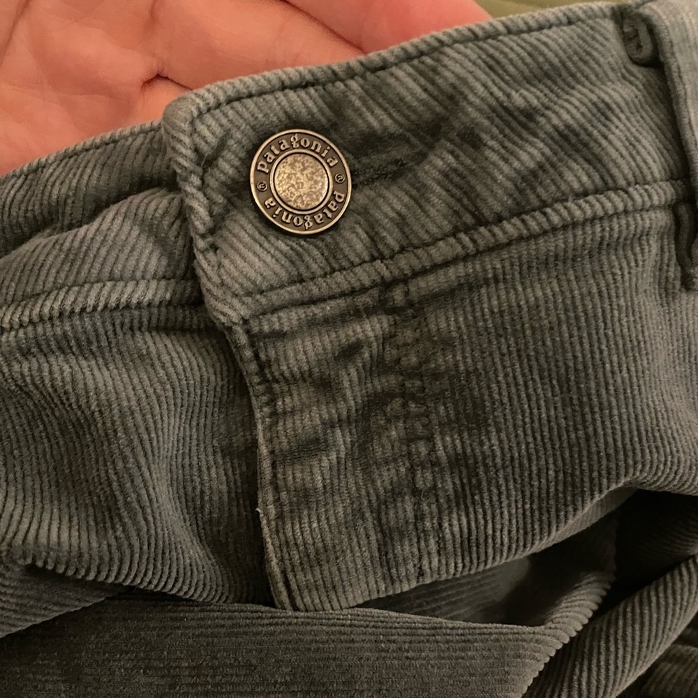 Patagonia Fitted Corduroy Blue Gray Size 31 See Note - Picture 8 of 10